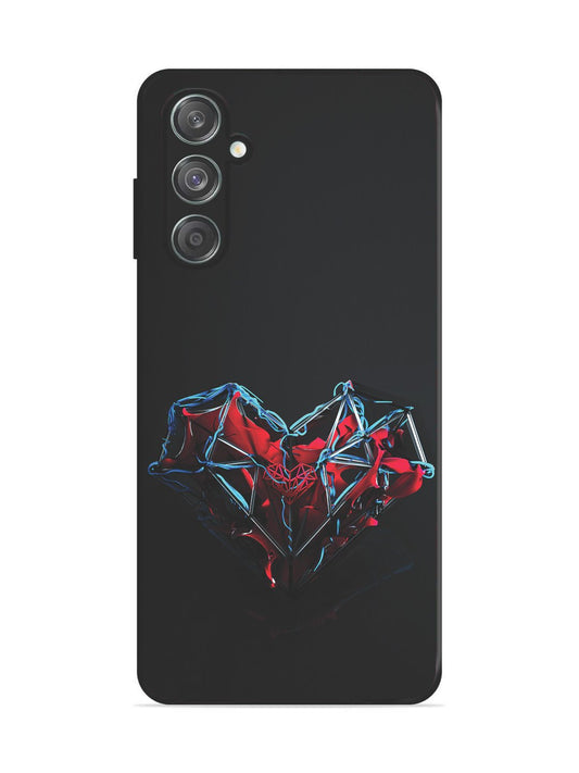 Samsung Galaxy F55 5g heart-abstract