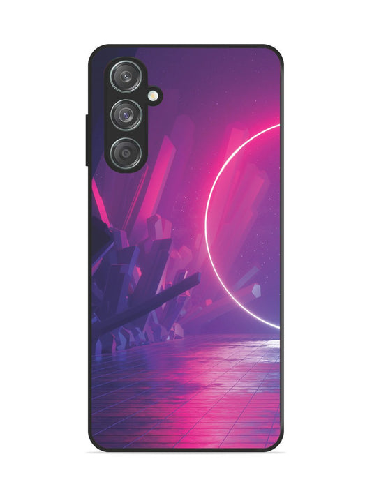 Samsung Galaxy M15 abstract with Neon Light