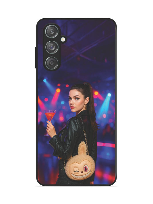Samsung Galaxy F55 5g Girl with Labubu Purs