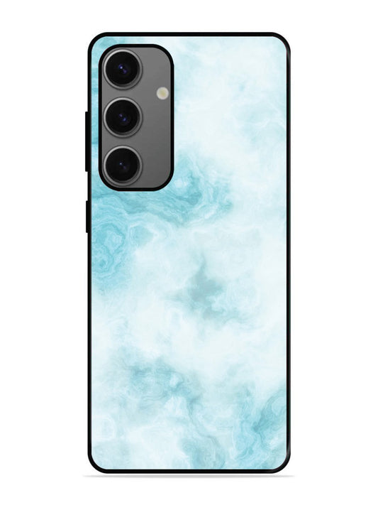Samsung Galaxy A25 Light Blue with White Ocean Marble