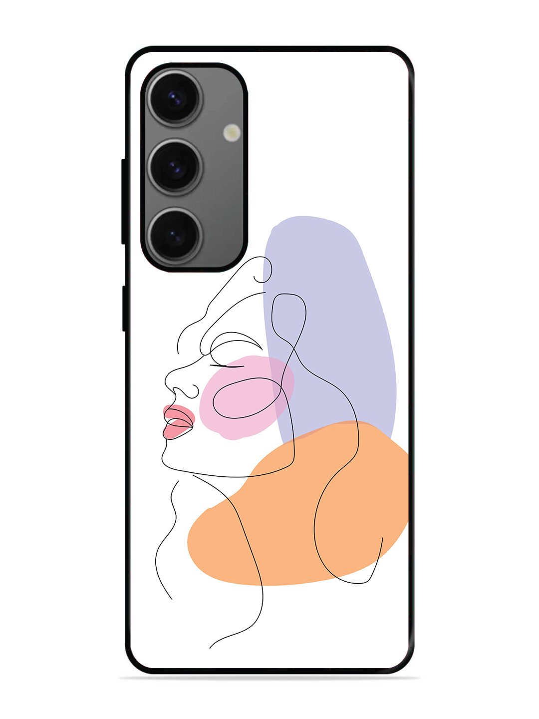 Samsung Galaxy A25 Line Art Girl Face
