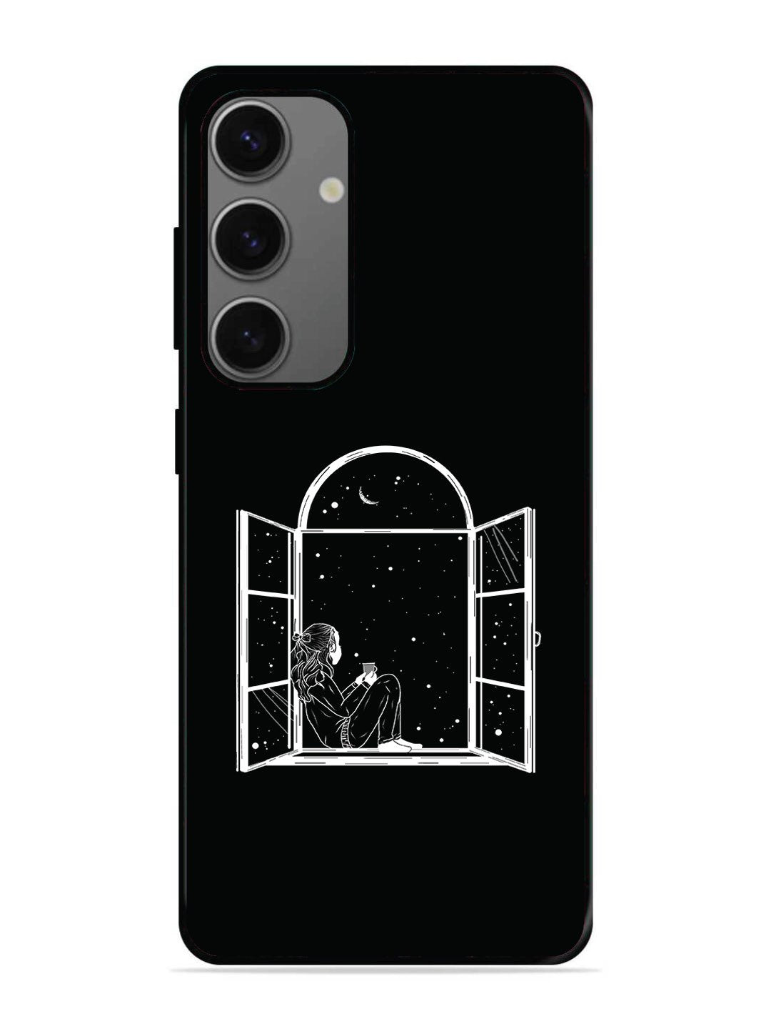 Samsung Galaxy A25 Little Girl on Window