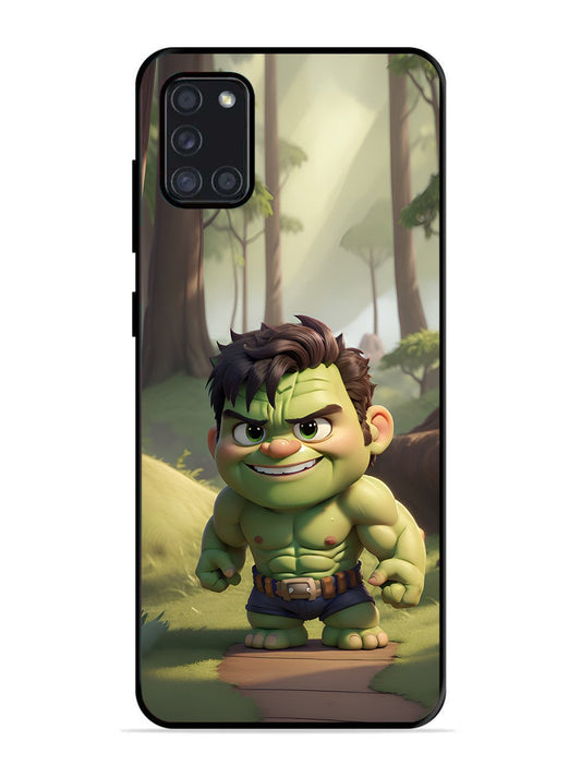 Samsung Galaxy A31 cute baby hulk