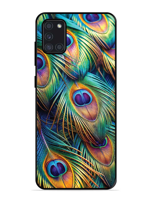 Samsung Galaxy A31 peacock feather