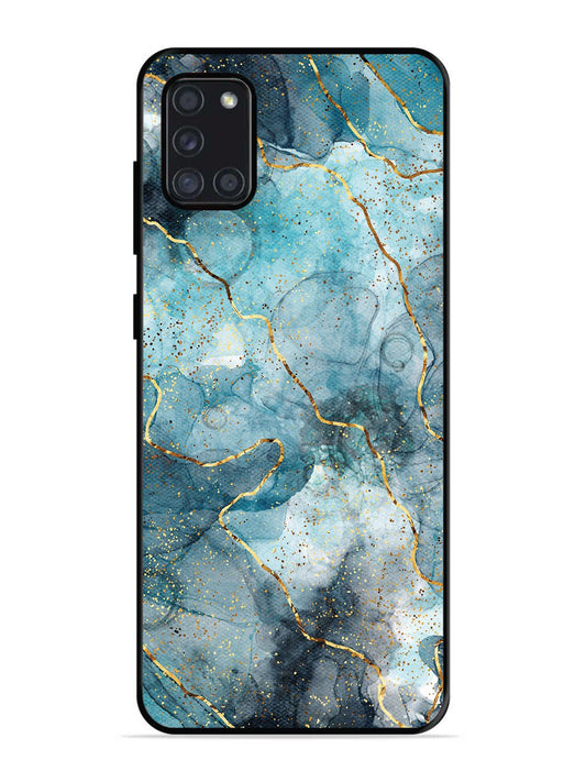 Samsung Galaxy A31 Oceanic Golden Strip Marble