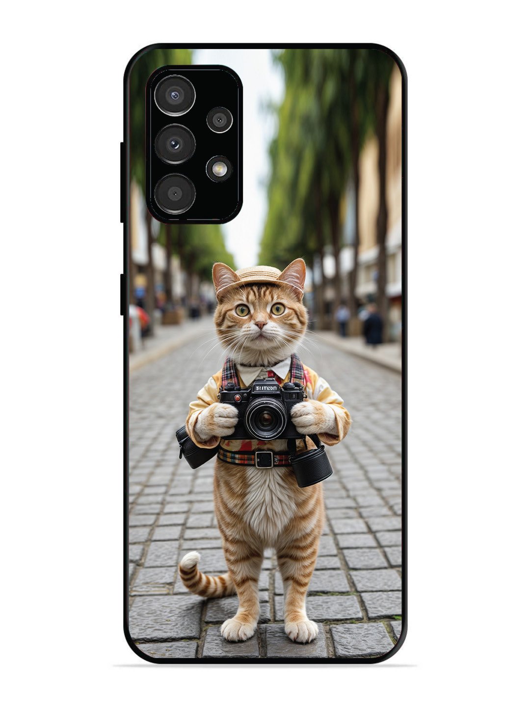 Samsung Galaxy A33 Cat as Cameraman