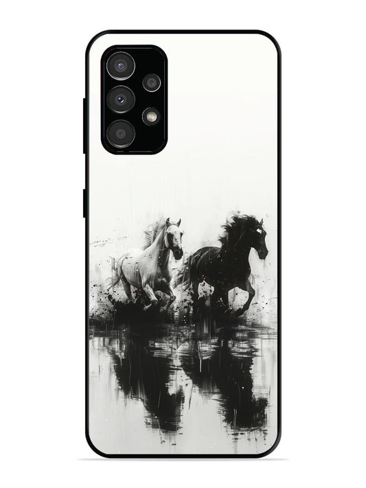 Samsung Galaxy A33 Black & White Horse
