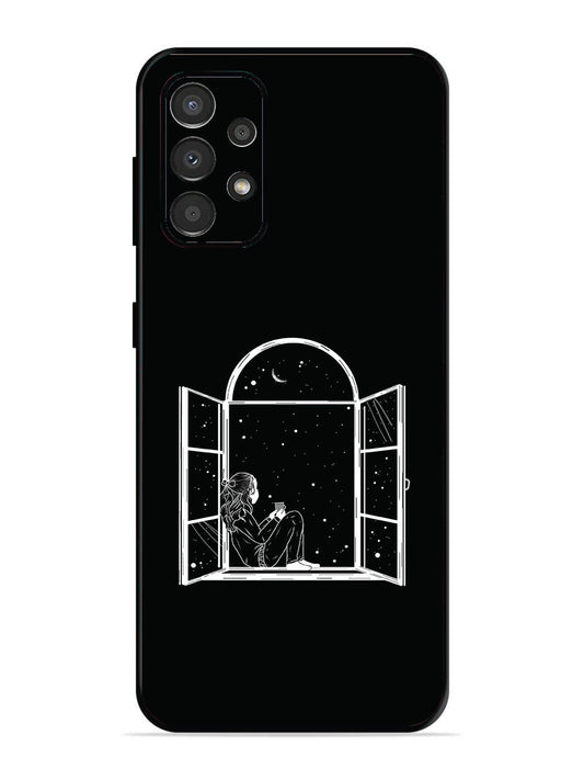 Samsung Galaxy A33 Little Girl on Window