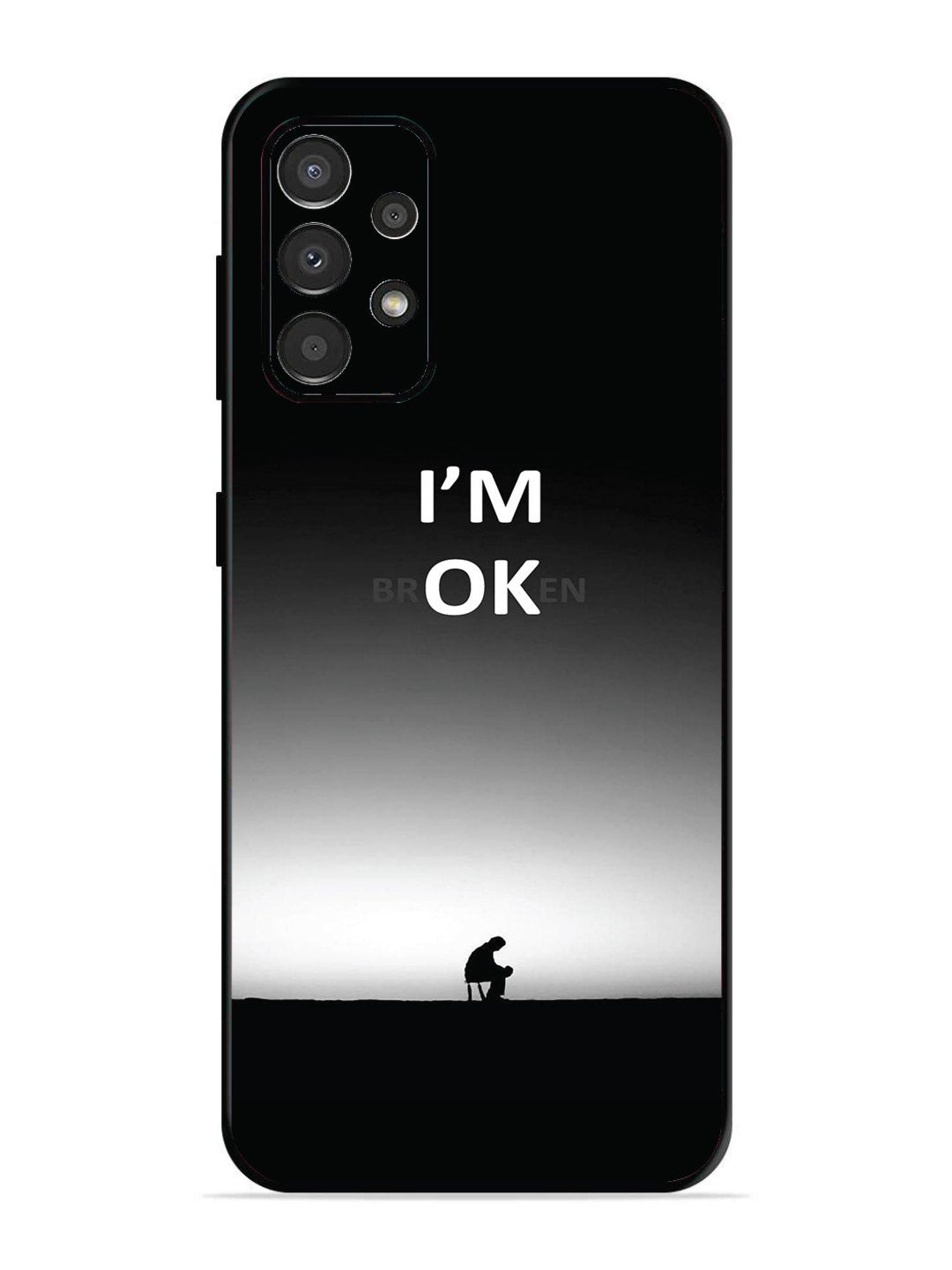 Samsung Galaxy A33 I'm Broken A man on Chair Alone