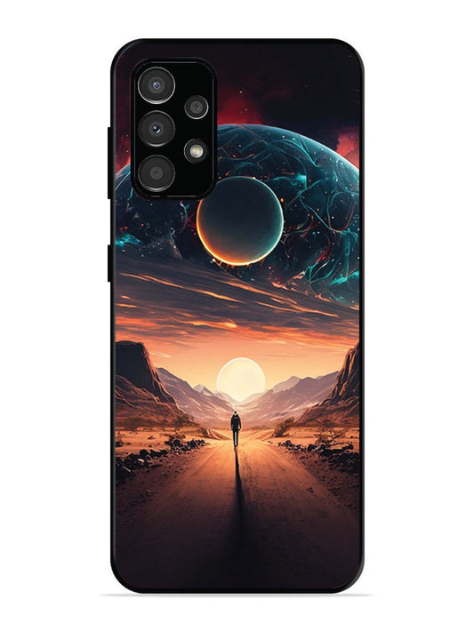 Samsung Galaxy A33 Sunset with space scene