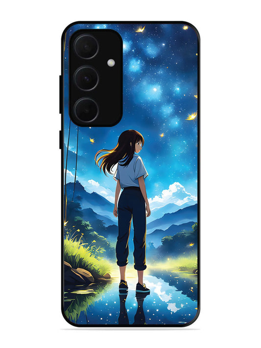 Samsung Galaxy A54 5G Girl In Beautiful Forest