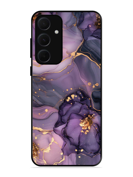 Samsung Galaxy A54 5G Royal Orchid Theme Marble