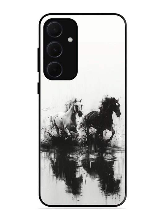 Samsung Galaxy A54 5G Black & White Horse