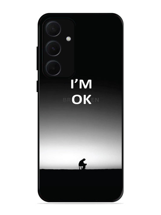 Samsung Galaxy A54 5G I'm Broken A man on Chair Alone