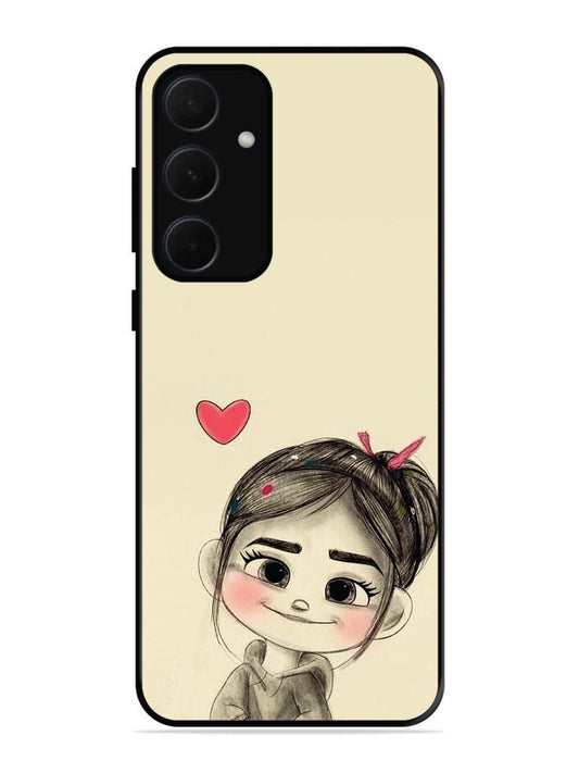 Samsung Galaxy A54 5G Cute Girl Looking at You