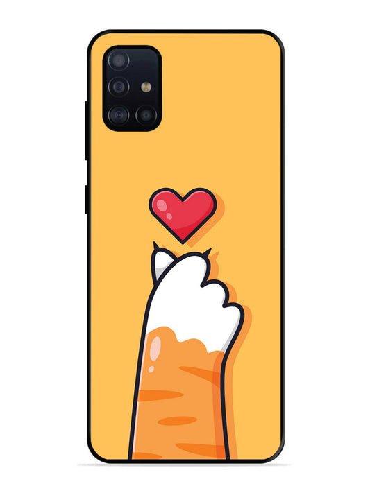 Samsung Galaxy A71 Heart Hand