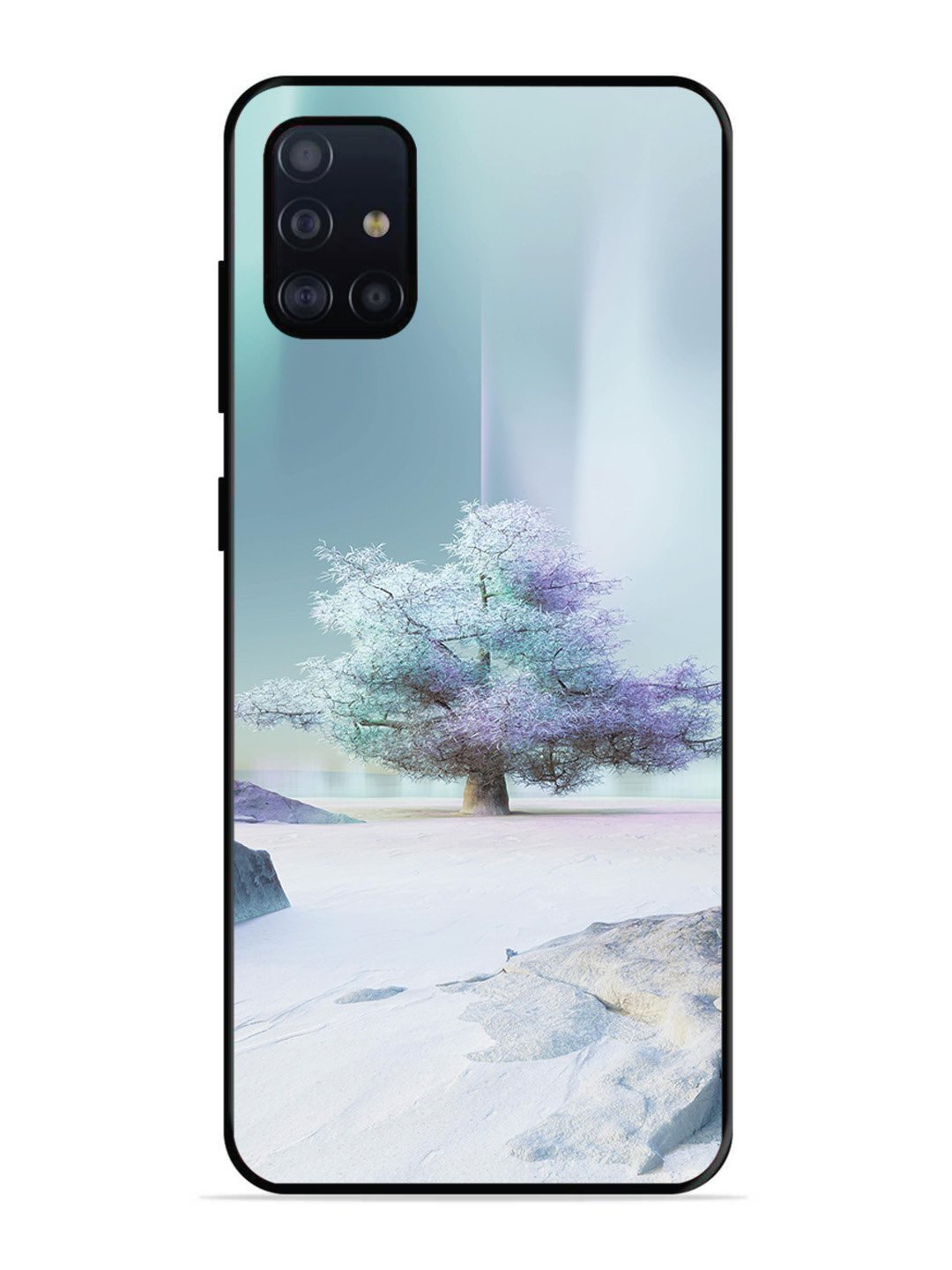 Samsung Galaxy A71 Tree on lceland