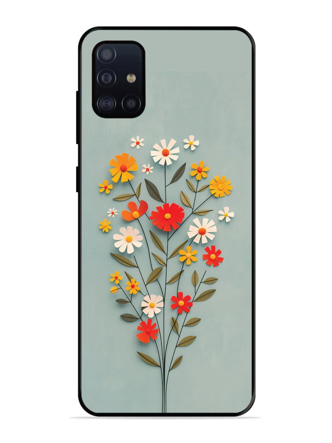 Samsung Galaxy A71 Paper Flowers
