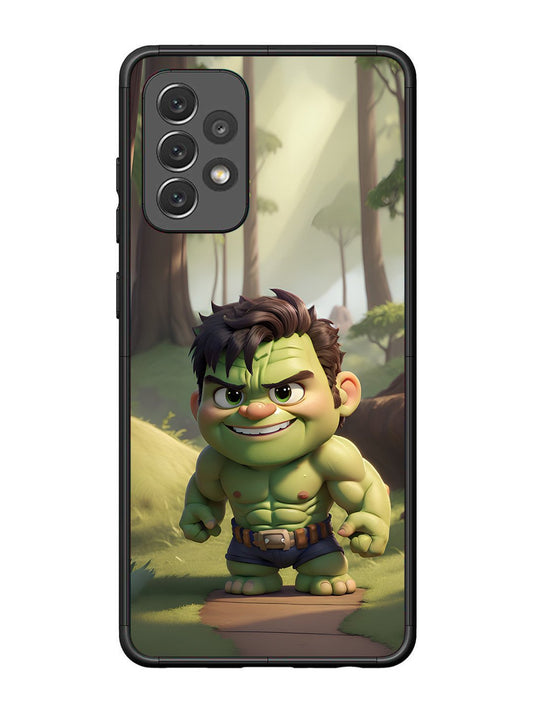 Samsung Galaxy A72 cute baby hulk