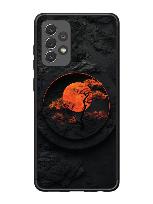 Samsung Galaxy A72 Dark knight Red Moon