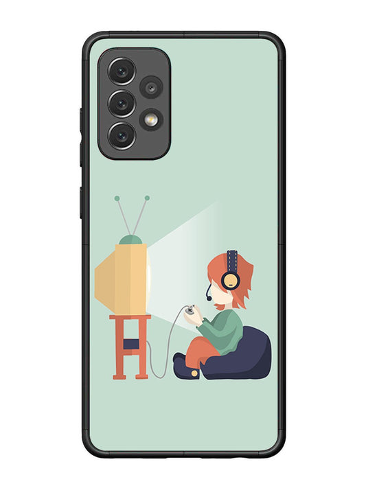 Samsung Galaxy A72 Kid Playing Game