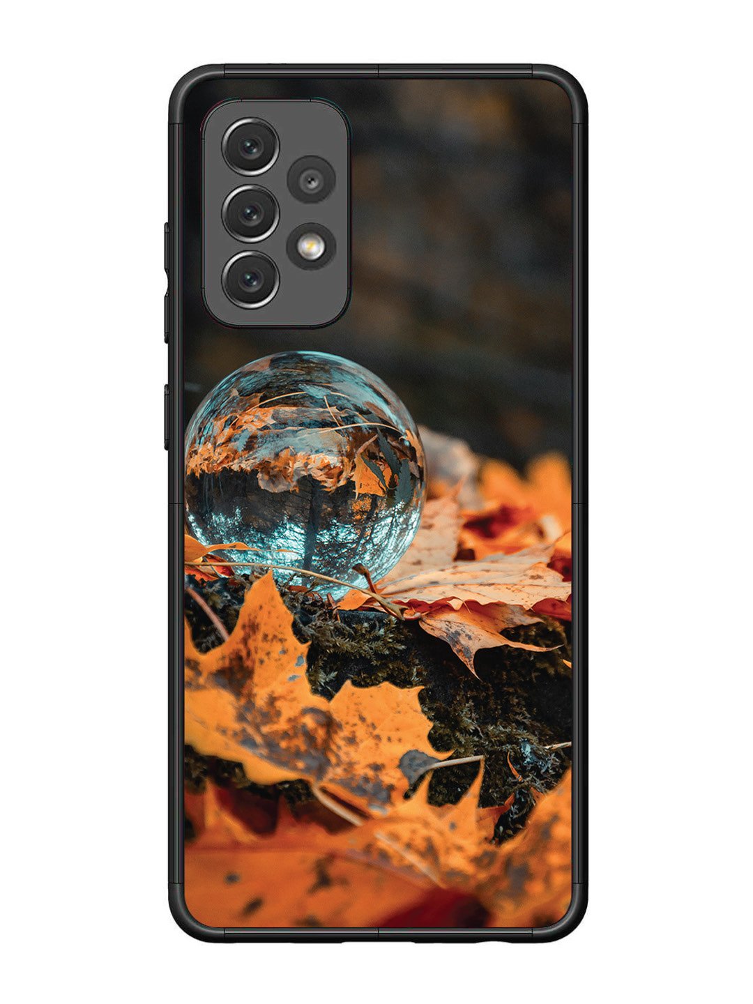 Samsung Galaxy A72 Glass Ball On Gaurden