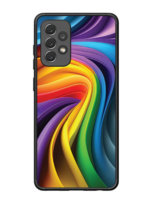 Samsung Galaxy A72 Rainbow Whirl