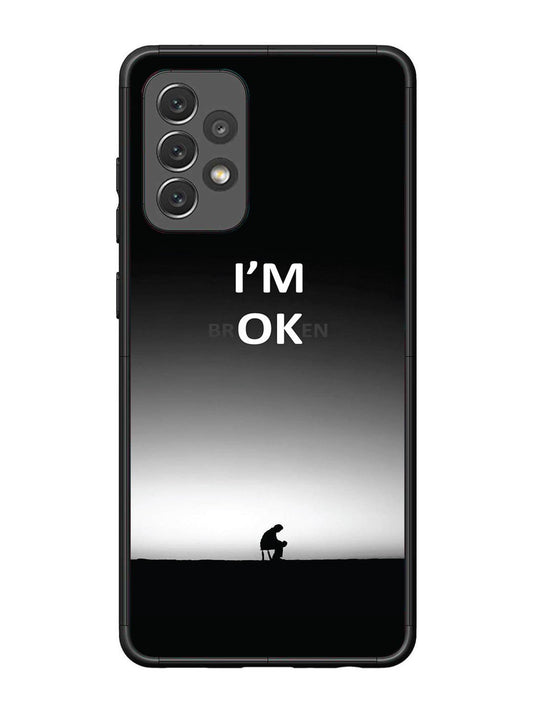 Samsung Galaxy A72 I'm Broken A man on Chair Alone