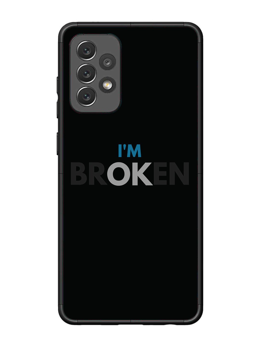 Samsung Galaxy A72 I'm Broken Dark Theme