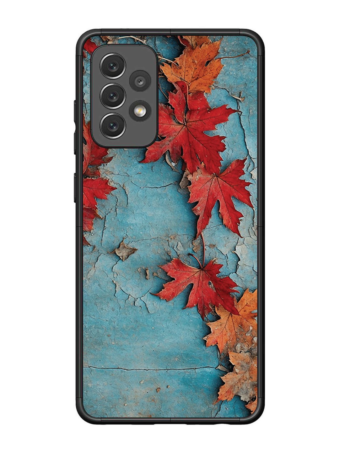 Samsung Galaxy A72 Autumn Leafs Marble