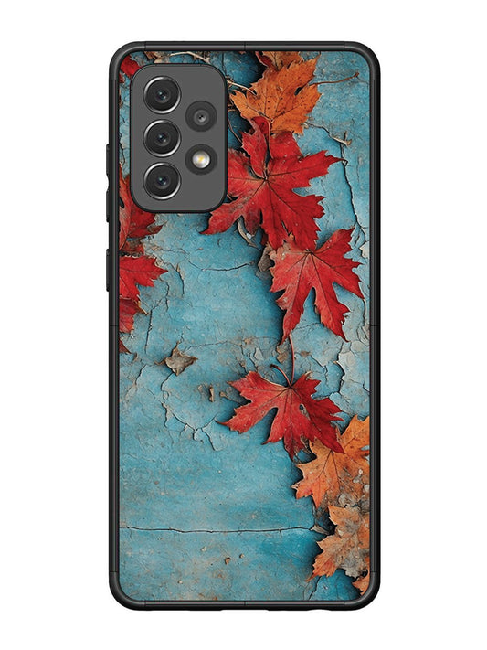 Samsung Galaxy A72 Autumn Leafs Marble