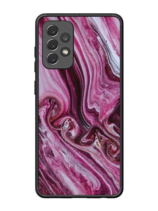 Samsung Galaxy A72 Pink Flood Marble