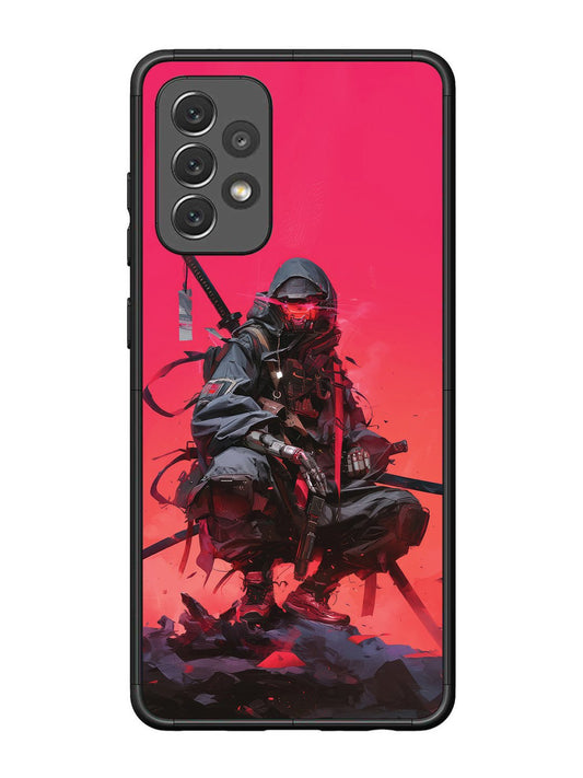 Samsung Galaxy A72 Cyberpunk Ninja Katana