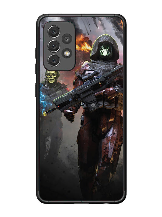 Samsung Galaxy A72 Sci-Fi Soldiers