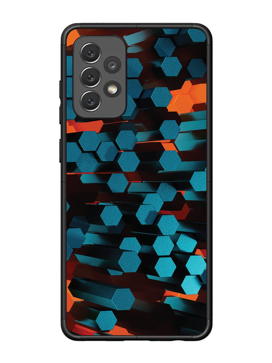 Samsung Galaxy A72 Hexagon 3D Abstract