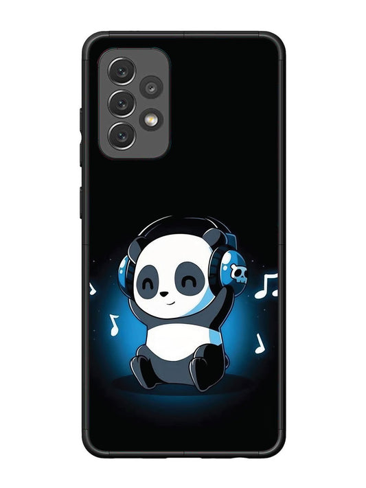 Samsung Galaxy A72 Panda Listening Music