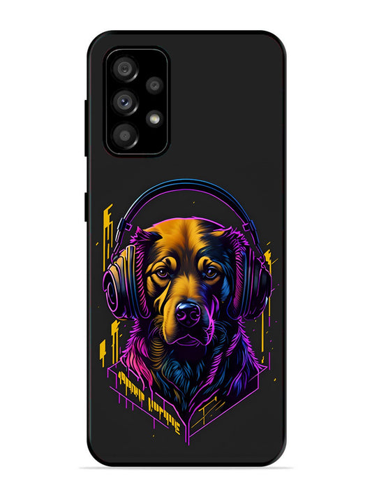 Samsung Galaxy A73 Music Lover Dog