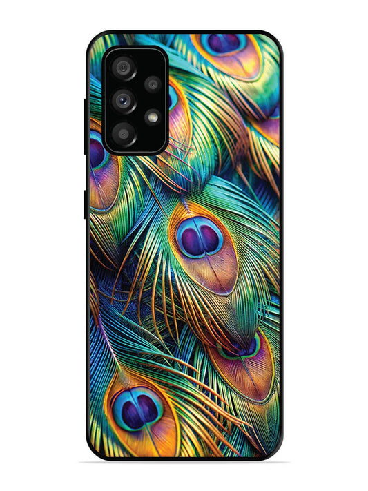 Samsung Galaxy A73 peacock feather