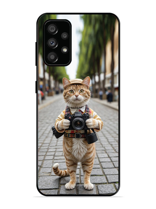 Samsung Galaxy A73 Cat as Cameraman