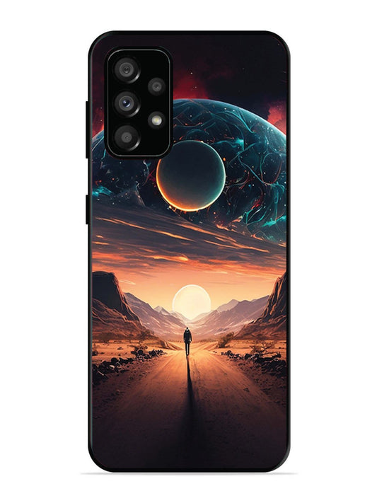 Samsung Galaxy A73 Sunset with space scene