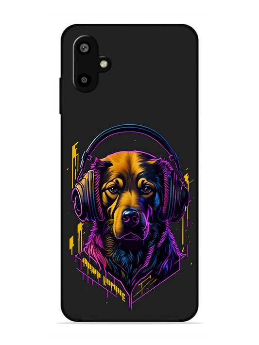 Samsung Galaxy F06 Music Lover Dog