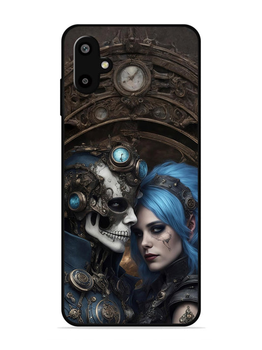 Samsung Galaxy F06 Skeleton & Devil Girl