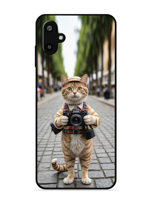 Samsung Galaxy F06 Cat as Cameraman