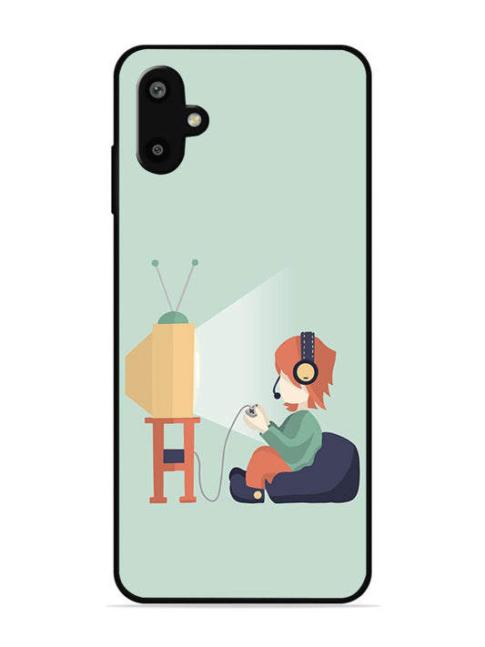 Samsung Galaxy F06 Kid Playing Game