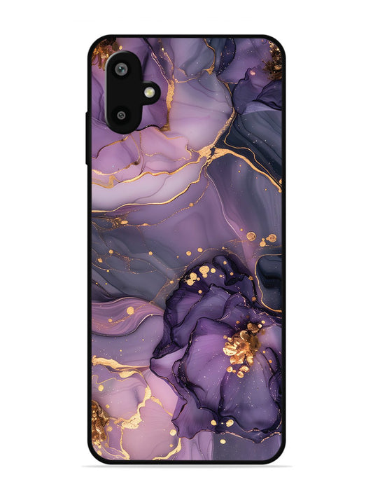 Samsung Galaxy F06 Royal Orchid Theme Marble