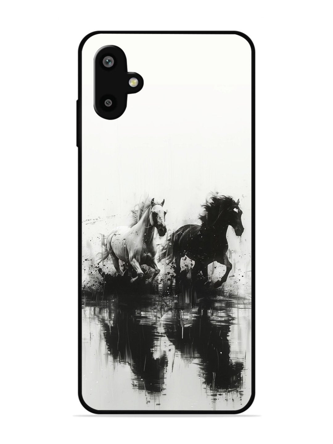 Samsung Galaxy F06 Black & White Horse