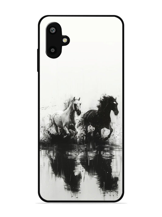 Samsung Galaxy F06 Black & White Horse