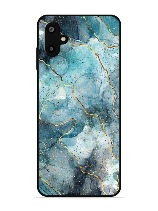 Samsung Galaxy F06 Oceanic Golden Strip Marble