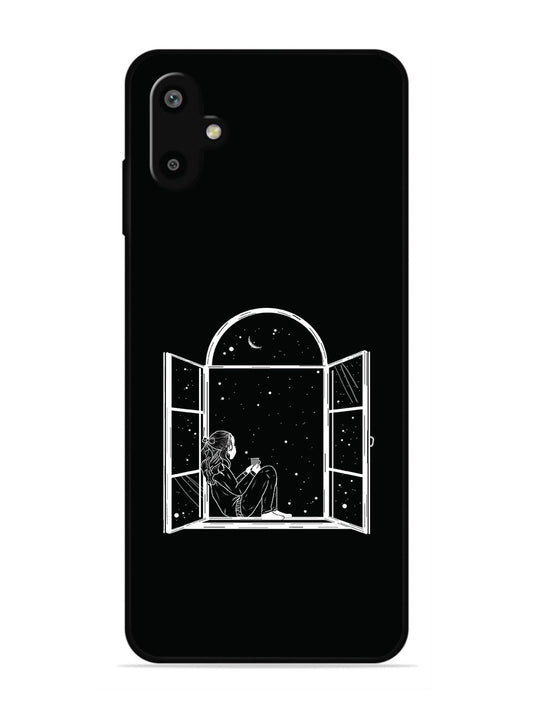 Samsung Galaxy F06 Little Girl on Window