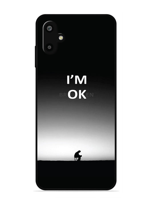 Samsung Galaxy F06 I'm Broken A man on Chair Alone